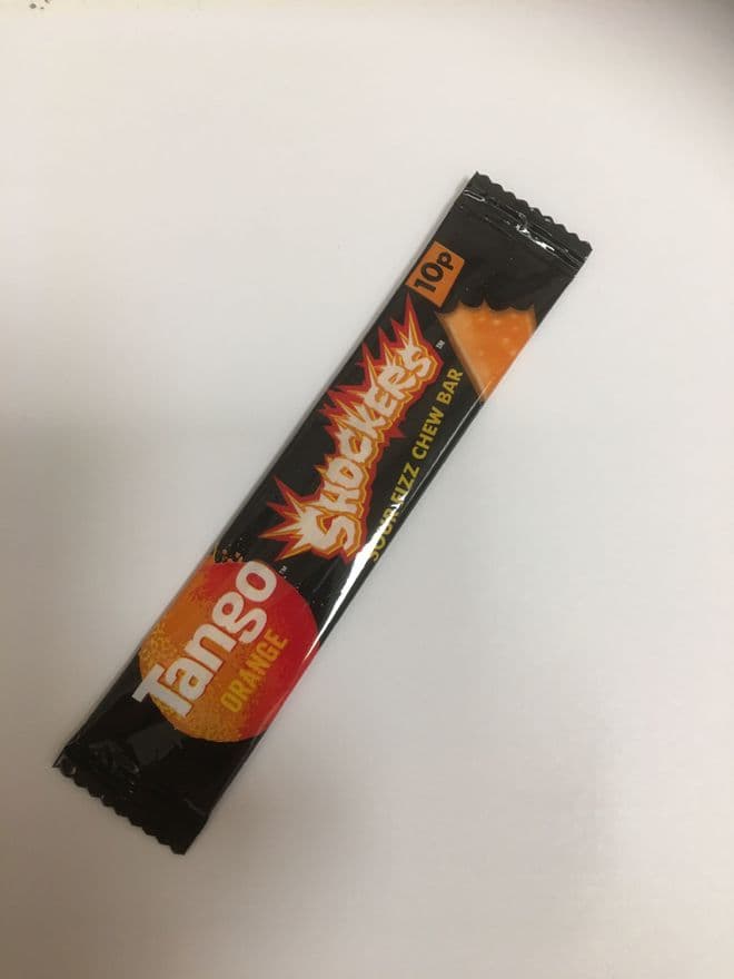 Tango Orange Flavour Chew Bar