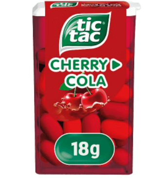 Tic Tac's Mixers - Cherry Cola 18g