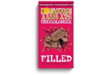 Tony's Chocolonely Filled Milk Chocolate Ganache 127g