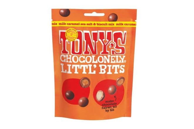Tony's Chocolonely Littl' Bits Milk Caramel Sea Salt