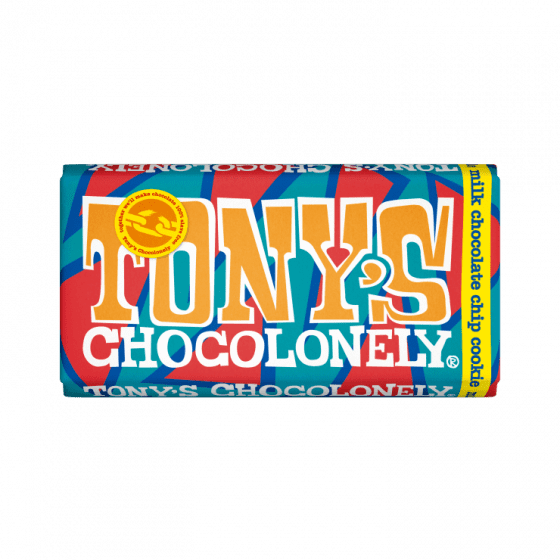 Tony's Chocolonely Milk Chocolate Chip Cookie 180g