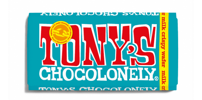 Tony's Chocolonely Milk Chocolate Crispy Wafer 180g