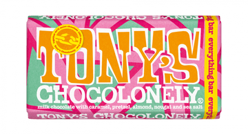 Tony's Chocolonely Milk Chocolate Everything Bar 180g