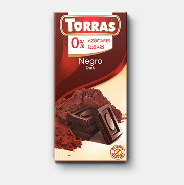 Torras No Added Sugar Dark Chocolate Bar 75g