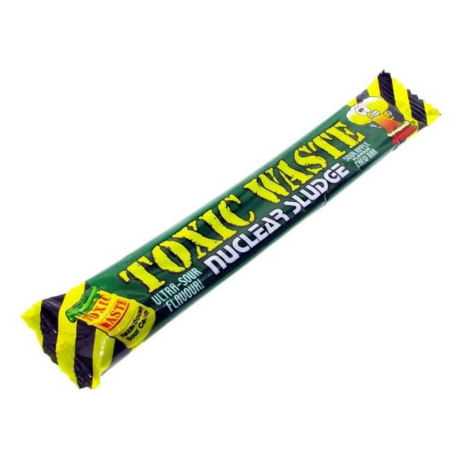 Toxic Waste Nuclear Sludge Sour Apple Flavour Chew Bar