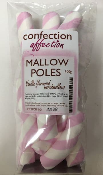 Vanilla Marshmallow Poles