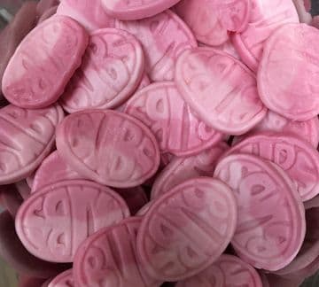 Vegan Strawberry And Pomegranate Foam Sweets