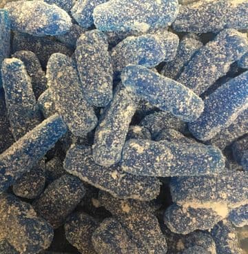 Vegetarian Fizzy Blue Babies 100g