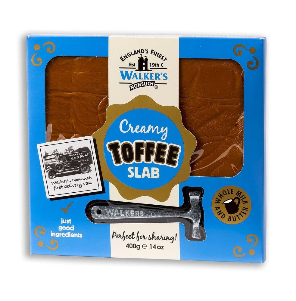Walkers Nonsuch Original Toffee Slab & Hammer 400g