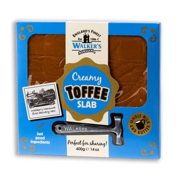Walkers Nonsuch Original Toffee Slab & Hammer 400g