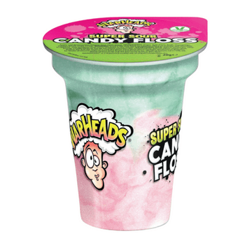 Warheads Super Sour Candy Floss 20g