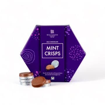 Whitakers Milk Mint Honeycomb Crisps 165g