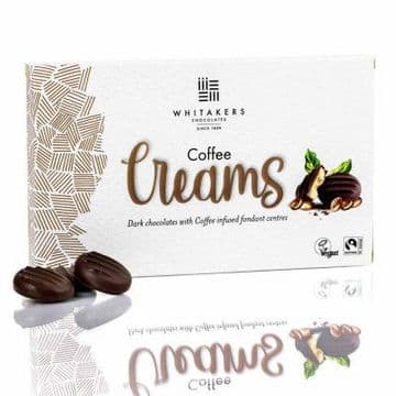 Whitakers Plain Chocolate Coffee Cremes 150g