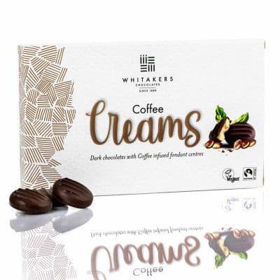 Whitakers Plain Chocolate Coffee Cremes 150g