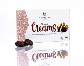 Whitakers Plain Chocolate Ginger Cremes 150g