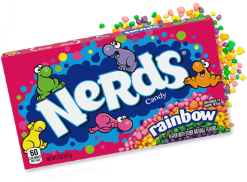 Wonka Rainbow Nerds Theatre Box 141g