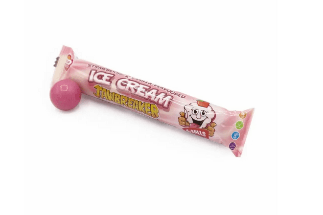Zed Strawberry Vanilla Flavour Jawbreakers 6's