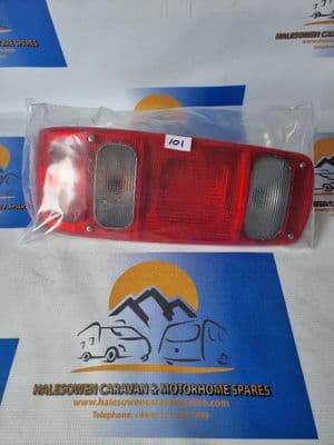 (101) Hella Caravan Near Side Rear Light Cluster - NEW