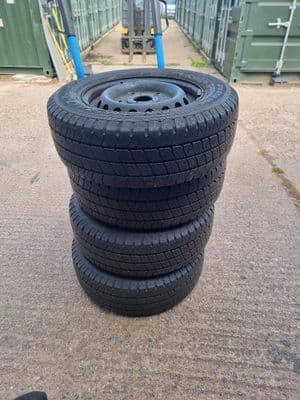 (85)  1 x Goodyear Marathon Cargo 215 65R15C - Used