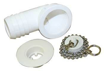 25mm Waste Fitting Angled