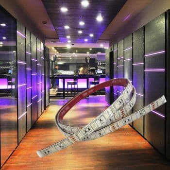 2m Colour Changing LED Strip Light Tape, 12v Tape