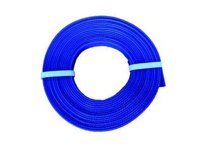 7.5 Metre Half Inch Blue Layflat Hose - Unfitted
