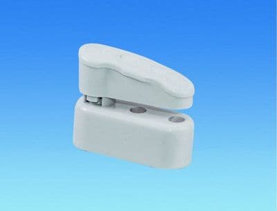 Adjustable Turn Button  - White