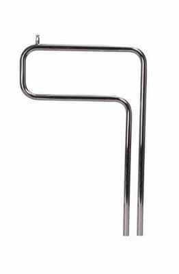 Alde 2-port Chrome Heated Towel Rail