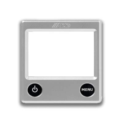 ALDE SILVER FASCIA FOR THE CO LOUR TOUCH CONTROL PANELS 112