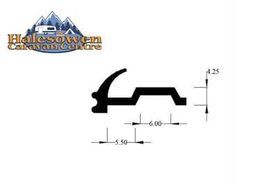 Bailey Light Grey Gutter Trim