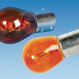 BAU15S 21W Orange Autolamp (off set pins)