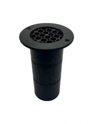 BLACK - 75mm x 120mm Gas Drop Vent