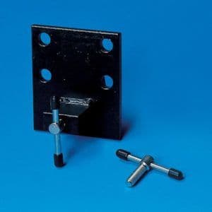 Black Car/Drop Plate With Toggle