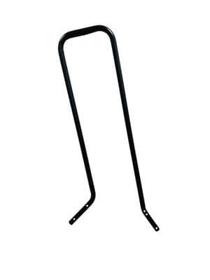 Black Double Steel Step Support Handrail