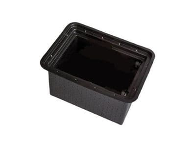 Black Underfloor Battery Box