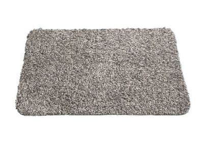 BLACK  Washable Door Mat 53×71