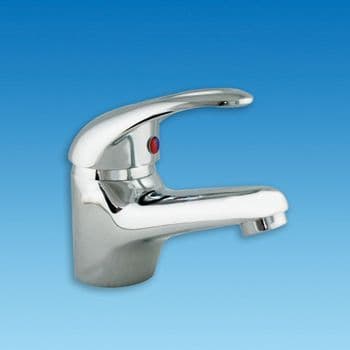 Chrome Metal Single Lever Wash Basin Mixer Tap