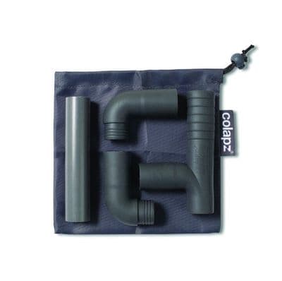 COLAPZ Flexi Waste Pipe Double Adaptor