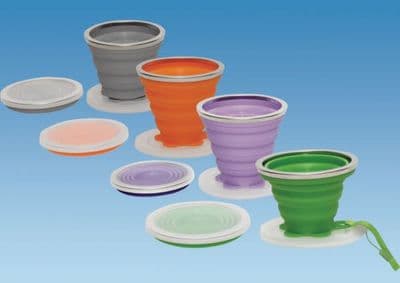 Collapsible Cup 240ml  Pack of 4