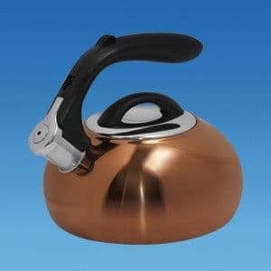 COPPER POLISHED 1.8 Litre Gas Hob Kettle