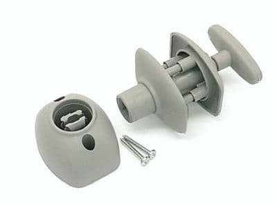 DOOR RETAINER-QUICK RELEASE ASH - GREY