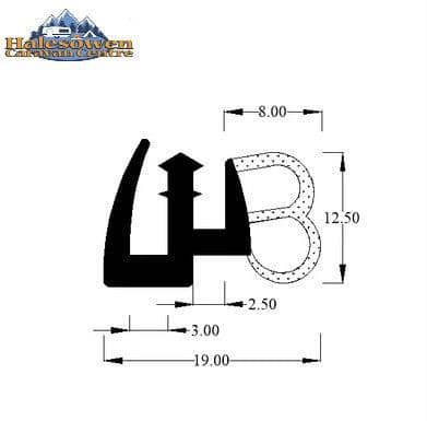 Double Bubble Door Seal