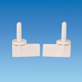 Filtapac Water Plug Retaining Flags (2Pack) - White