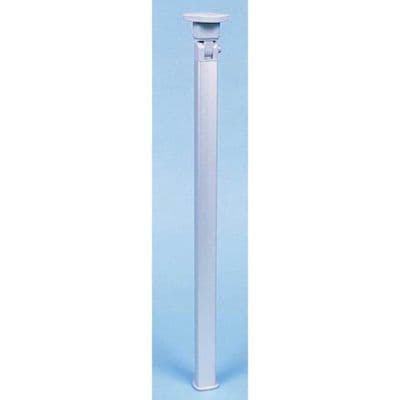 FOLDING TABLE LEG, ALUMINIUM WITH LOCK BUTTON
