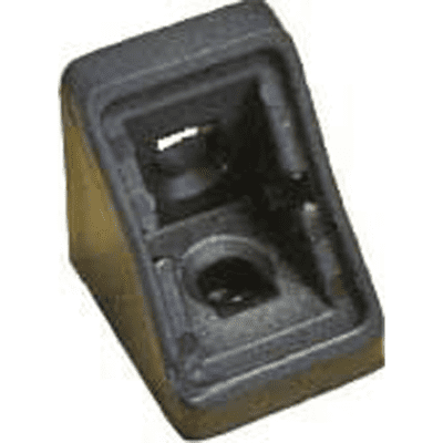 FURNITURE FIXING (2HOLE) BLACK