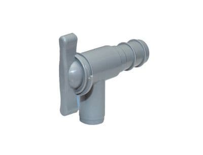 Grey 28mm Drainage Tap  Waste Water