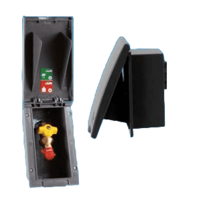 Grey TND Gas Outlet Box