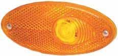 Hella Oval Side Amber Marker Light