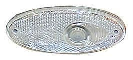 Hella Recessed Front Clear Oval Marker Light