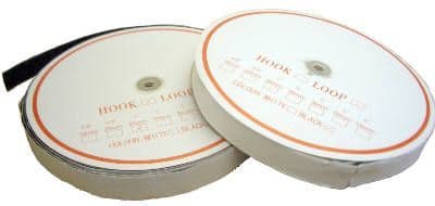 Hook & Loop Tape 25m Black